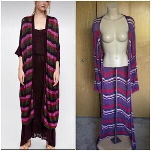 Zara knit striped summer